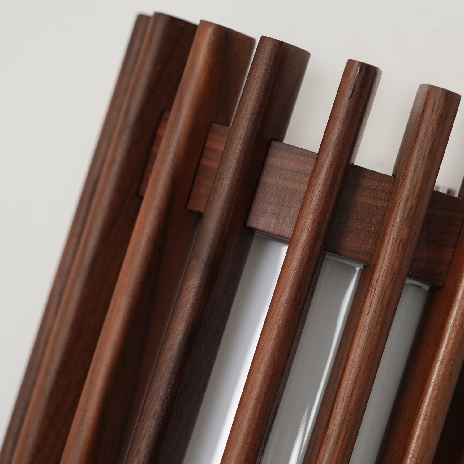 Kinkiet Ścienny LED Drewniany w Stylu Nowoczesnym | Designerska Lampa do Salonu