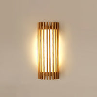 Kinkiet Ścienny LED Drewniany w Stylu Nowoczesnym | Designerska Lampa do Salonu