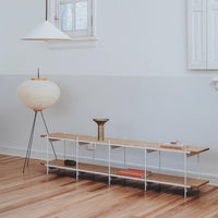 Lampa podłogowa w stylu japońskim | Nowoczesna lampa stojąca z papierowym abażurem