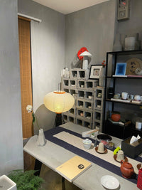 Lampa podłogowa w stylu japońskim | Nowoczesna lampa stojąca z papierowym abażurem