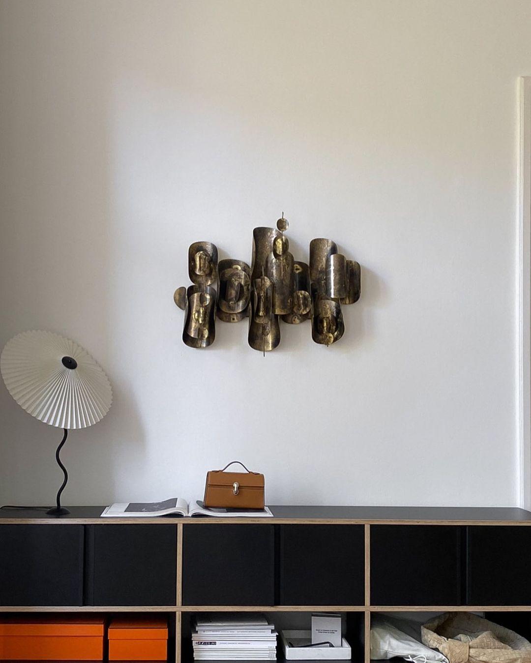 Lampa Stołowa w Stylu Nordyckim z Plisowanym Kloszem | Designerska Lampka Stojąca do Salonu