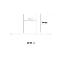 Drewniana Lampa Wisząca LED | Nowoczesna Lampa Sufitowa do Jadalni i Kuchni