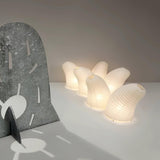 Lampa stojąca stołowa | Lampa podłogowa papierowa LED do salonu sypialni