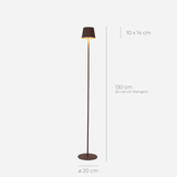 Lampa Stojąca LED Bezprzewodowa z Akumulatorem | Nowoczesna Lampa Podłogowa