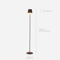 Lampa Stojąca LED Bezprzewodowa z Akumulatorem | Nowoczesna Lampa Podłogowa