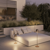 Lampa Stojąca LED Bezprzewodowa z Akumulatorem | Nowoczesna Lampa Podłogowa