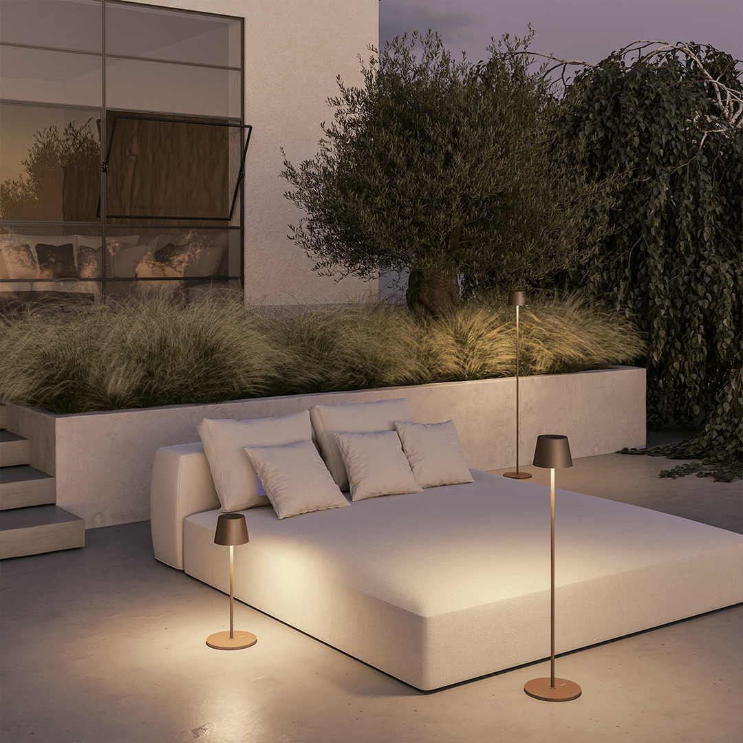 Lampa Stojąca LED Bezprzewodowa z Akumulatorem | Nowoczesna Lampa Podłogowa