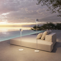 Lampa Stojąca LED Bezprzewodowa z Akumulatorem | Nowoczesna Lampa Podłogowa