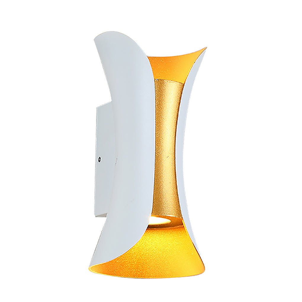 Kinkiet Zewnętrzny LED z Efektem Góra-Dół | Nowoczesna Lampa Elewacyjna IP54