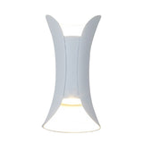 Kinkiet Zewnętrzny LED z Efektem Góra-Dół | Nowoczesna Lampa Elewacyjna IP54