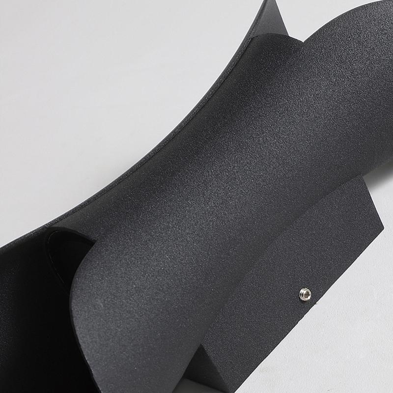 Kinkiet Zewnętrzny LED z Efektem Góra-Dół | Nowoczesna Lampa Elewacyjna IP54