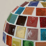 Lampa Stołowa w Stylu Tiffany | Kolorowe Witrażowe Światło