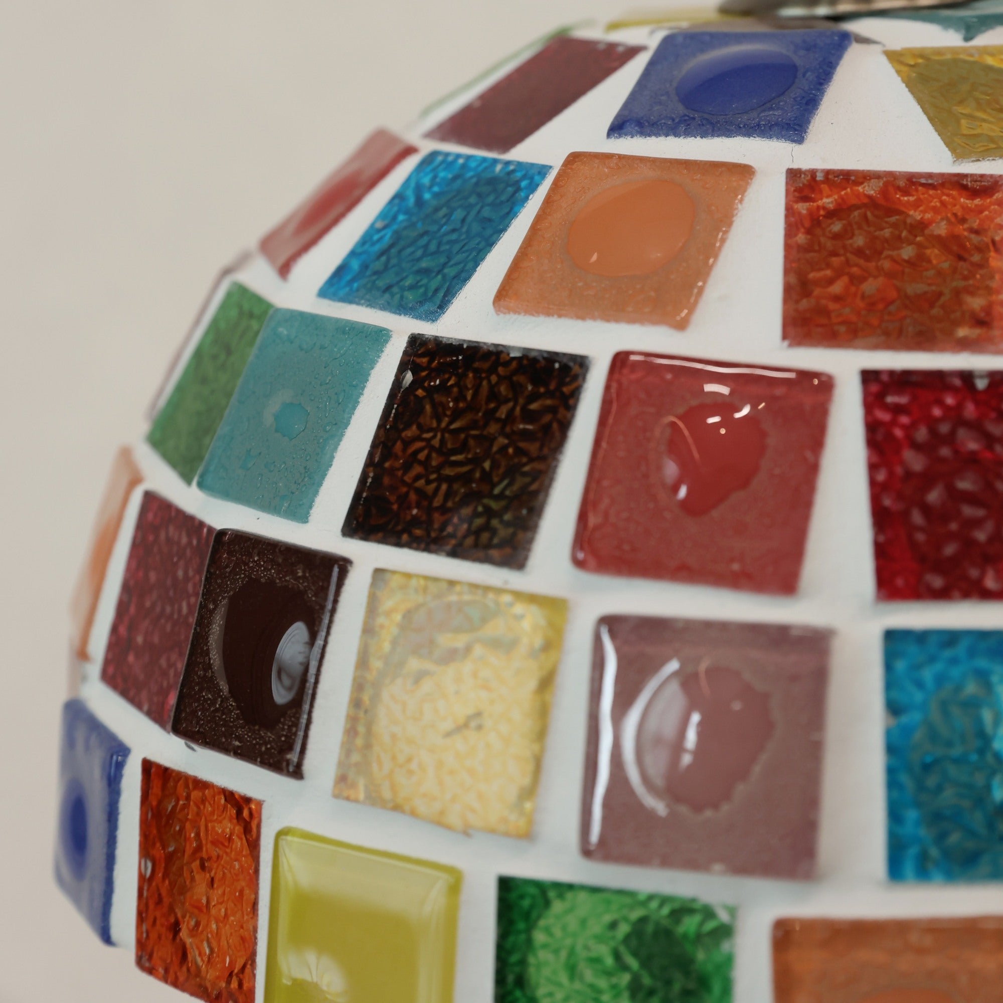 Lampa Stołowa w Stylu Tiffany | Kolorowe Witrażowe Światło