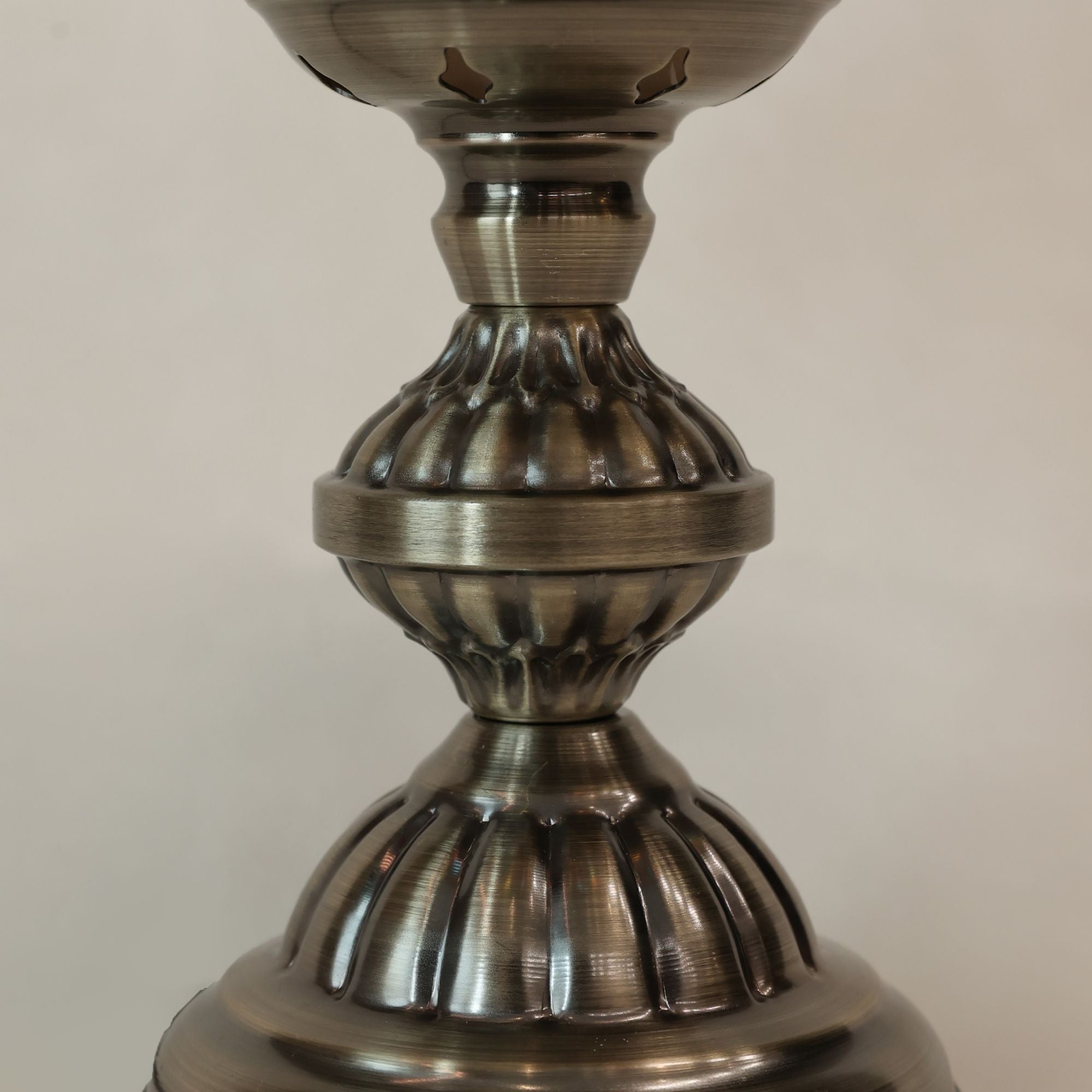 Lampa Stołowa w Stylu Tiffany | Kwiatowa Mozaikowa Lampa Witrażowa