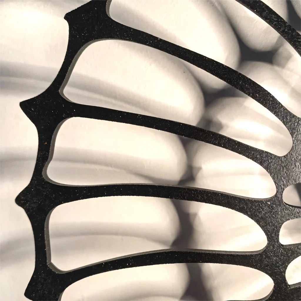 Kinkiet LED w unikalnym stylu Nautilus | Dekoracyjna lampa ścienna do salonu i sypialni