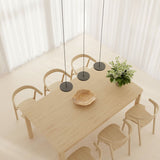 Designerska Lampa Wisząca LED Evanos | Nowoczesna Lampa Sufitowa nad Stół