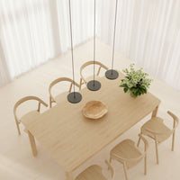 Designerska Lampa Wisząca LED Evanos | Nowoczesna Lampa Sufitowa nad Stół