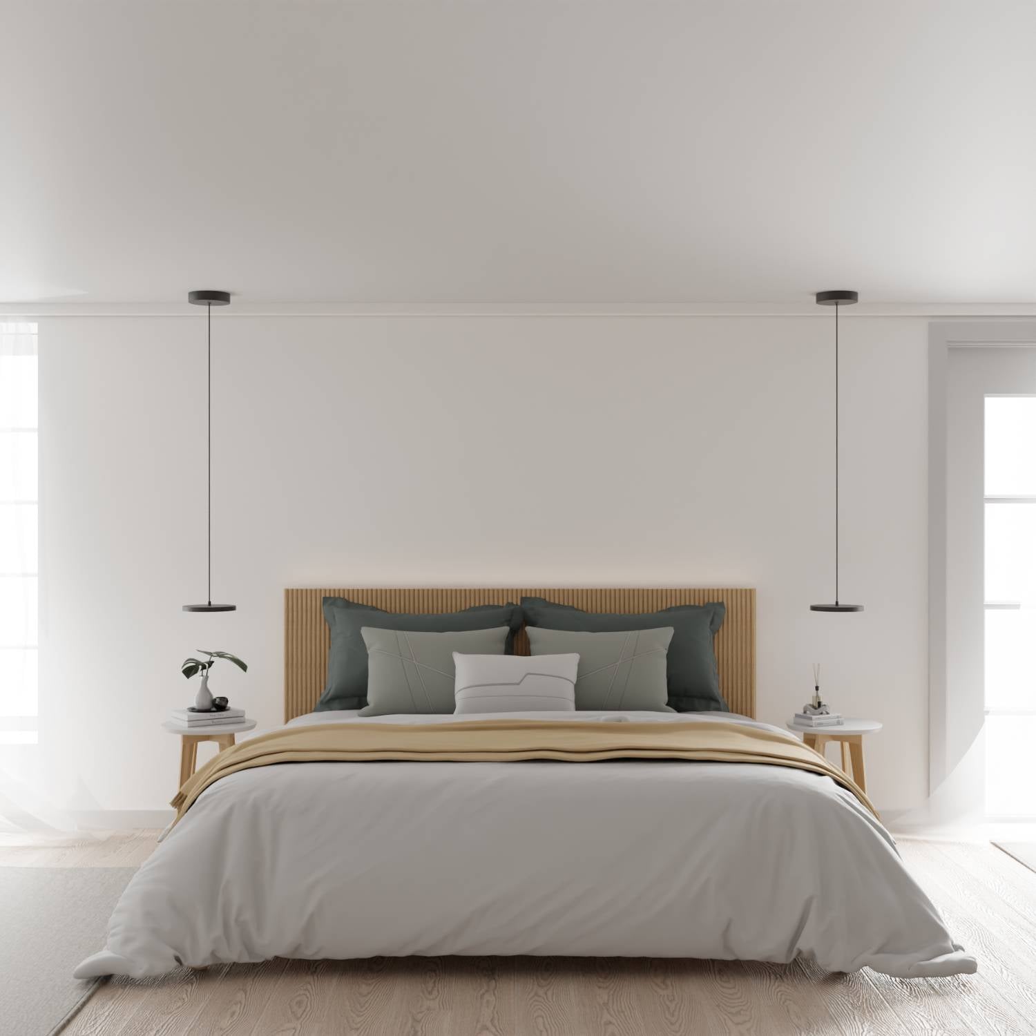 Designerska Lampa Wisząca LED Evanos | Nowoczesna Lampa Sufitowa nad Stół