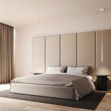 Nowoczesna Lampa Wisząca LED w Stylu Minimalistycznym | Elegancki Żyrandol do Sypialni