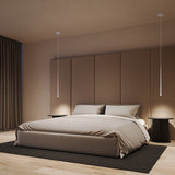 Nowoczesna Lampa Wisząca LED w Stylu Minimalistycznym | Elegancki Żyrandol do Sypialni