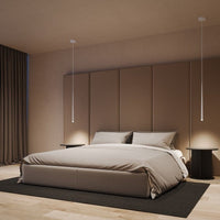 Nowoczesna Lampa Wisząca LED w Stylu Minimalistycznym | Elegancki Żyrandol do Sypialni