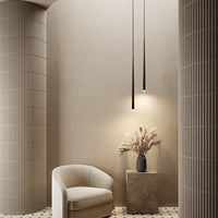 Nowoczesna Lampa Wisząca LED w Stylu Minimalistycznym | Elegancki Żyrandol do Sypialni