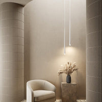 Nowoczesna Lampa Wisząca LED w Stylu Minimalistycznym | Elegancki Żyrandol do Sypialni