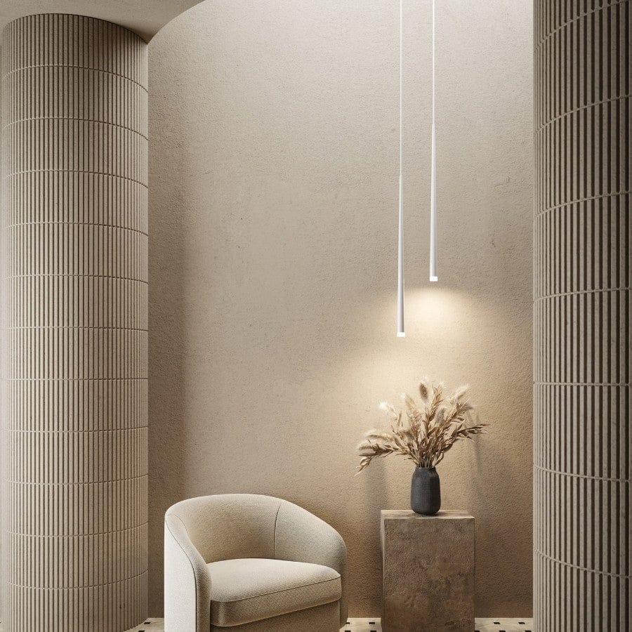 Nowoczesna Lampa Wisząca LED w Stylu Minimalistycznym | Elegancki Żyrandol do Sypialni