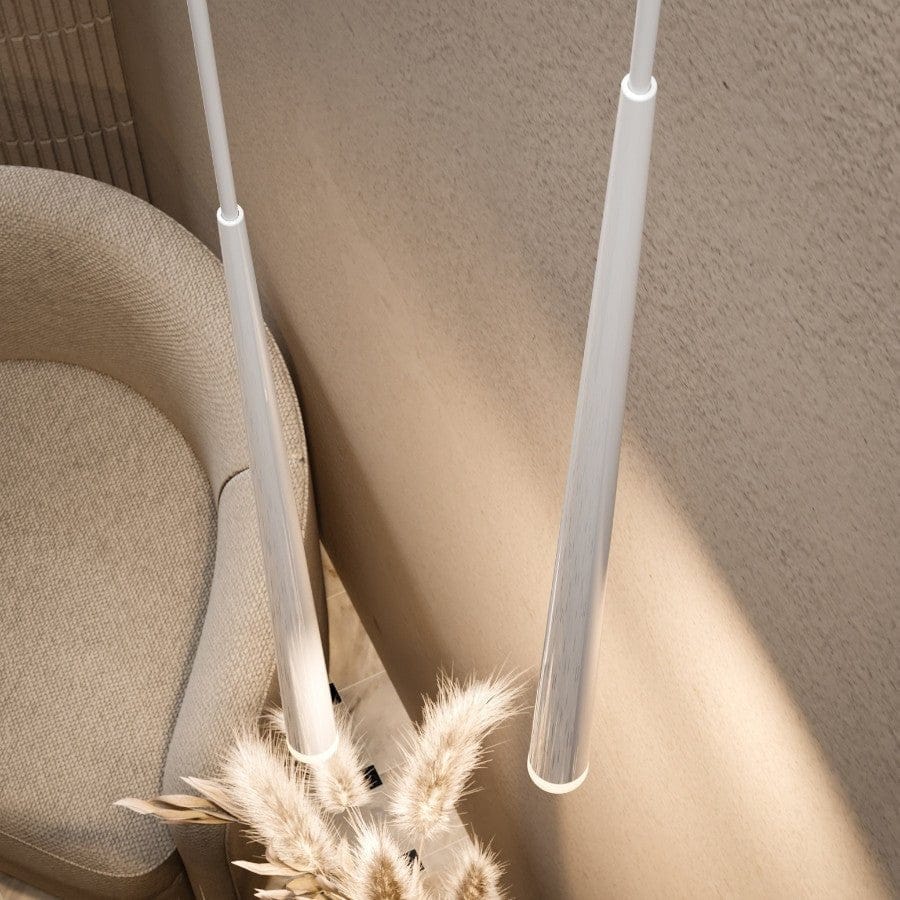 Nowoczesna Lampa Wisząca LED w Stylu Minimalistycznym | Elegancki Żyrandol do Sypialni