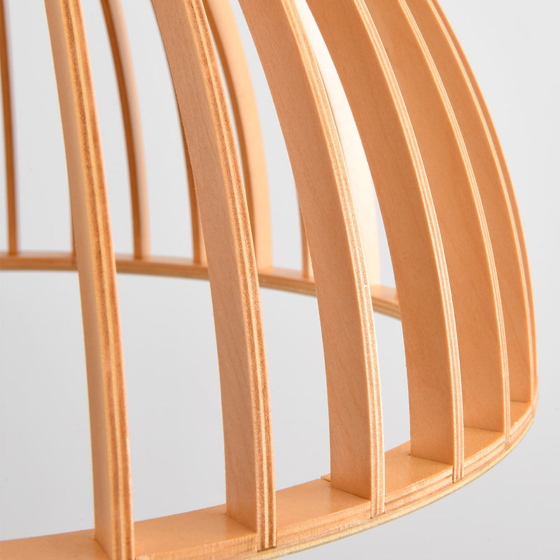 Lampa Wisząca Drewniana | Lampa Sufitowa w Stylu Rustykalnym