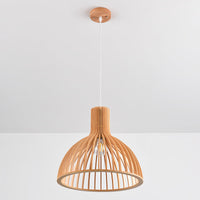 Lampa Wisząca Drewniana | Lampa Sufitowa w Stylu Rustykalnym