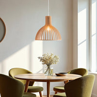 Lampa Wisząca Drewniana | Lampa Sufitowa w Stylu Rustykalnym