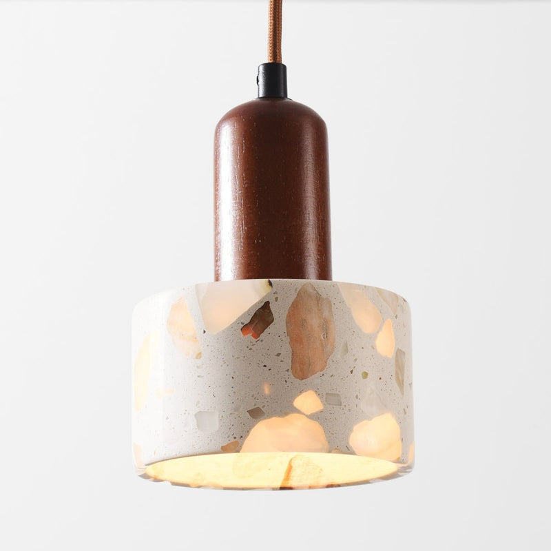 Lampa Sufitowa Terrazzo Nowoczesna | Regulowana Lampa Wisząca do Sypialni i Salonu