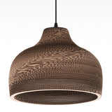 Lampa Wisząca z Kartonu | Nowoczesna Lampa Sufitowa w Stylu Naturalnym