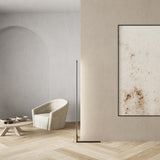 Lampa Stojąca LED do Narożnika z Pilotem | Nowoczesna Lampa Podłogowa