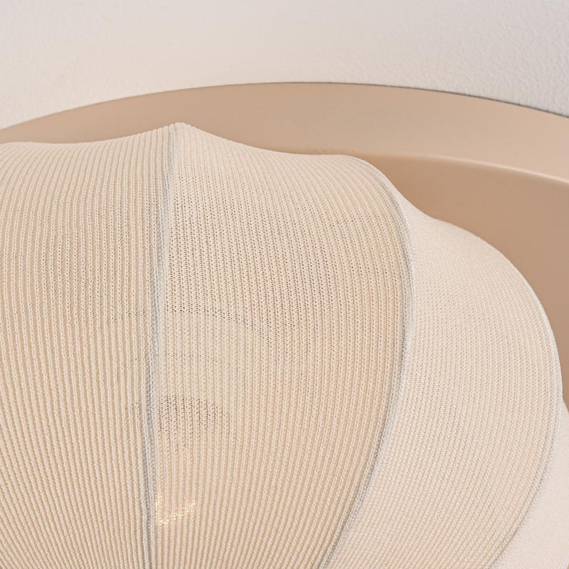 Lampa Sufitowa Japandi Beżowa | Nowoczesna Lampa z Trzema Kloszami