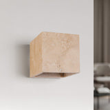 Kinkiet w Efekcie Kamienia | Nowoczesna Lampa Ścienna LED do Salonu i Przedpokoju