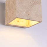 Kinkiet w Efekcie Kamienia | Nowoczesna Lampa Ścienna LED do Salonu i Przedpokoju