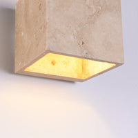 Kinkiet w Efekcie Kamienia | Nowoczesna Lampa Ścienna LED do Salonu i Przedpokoju