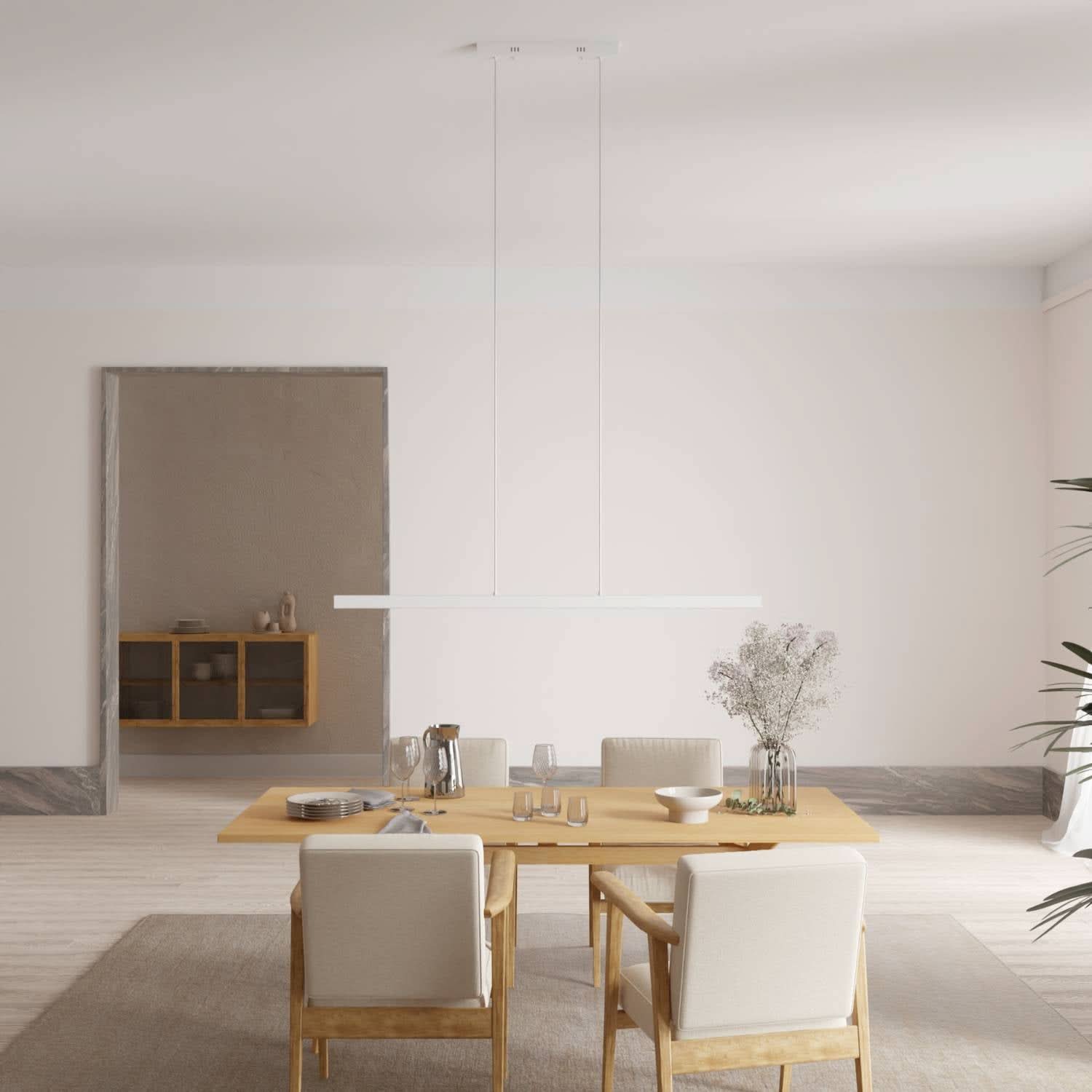 Designerska Lampa Wisząca Calimera LED | Nowoczesna Lampa Sufitowa nad Stół