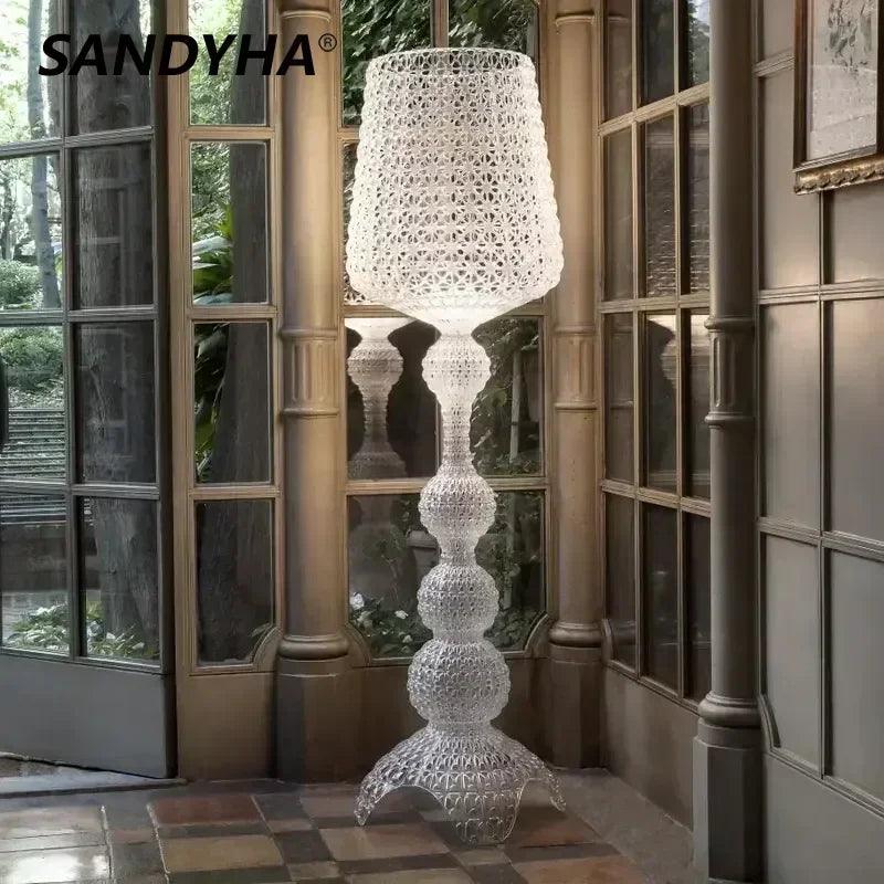Lampa podłogowa w stylu nowoczesnym | Elegancka lampa stojąca do salonu