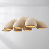 Lampa Wisząca Wabi Sabi 7-Punktowa Beżowa | Nowoczesna Lampa Sufitowa