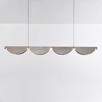 Lampa Wisząca Szara Regulowana | Nowoczesna Lampa LED 3-Stopniowo Ściemniana