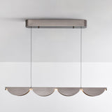 Lampa Wisząca Szara Regulowana | Nowoczesna Lampa LED 3-Stopniowo Ściemniana