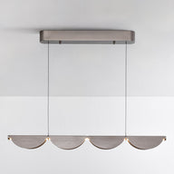 Lampa Wisząca Szara Regulowana | Nowoczesna Lampa LED 3-Stopniowo Ściemniana