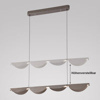 Lampa Wisząca Szara Regulowana | Nowoczesna Lampa LED 3-Stopniowo Ściemniana