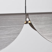 Lampa Wisząca Szara Regulowana | Nowoczesna Lampa LED 3-Stopniowo Ściemniana