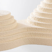 Lampa Wisząca Wabi Sabi 2-Punktowa | Lampa Sufitowa Beżowa z Efektem Kamienia