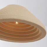 Lampa Wisząca Wabi Sabi 2-Punktowa | Lampa Sufitowa Beżowa z Efektem Kamienia