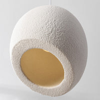 Lampa Sufitowa Wabi Sabi | Nowoczesna Lampa Wisząca z Efektem Kamienia